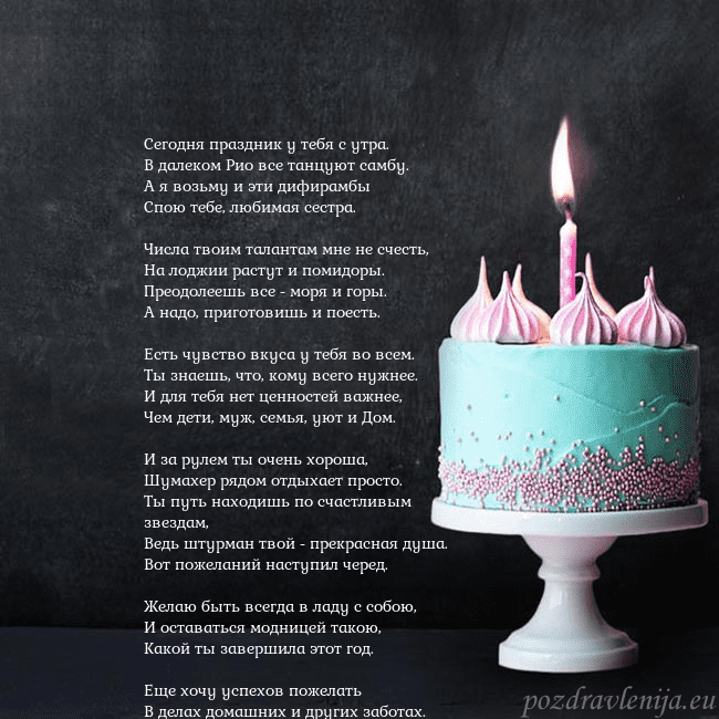 Открытка на день рождения с тортом и свечкой Сегодня праздник у тебя с утра.
В далеком Рио все Открытка на день рождения с тортом и свечкой
