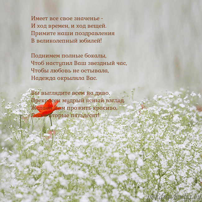 Электронная открытка с белыми цветами