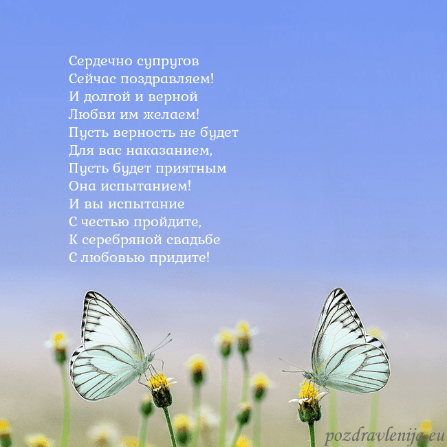 Свадебная открытка с двумя бабочками Сердечно супругов
Сейчас поздравляем!
И долгой и в Свадебная открытка с двумя бабочками