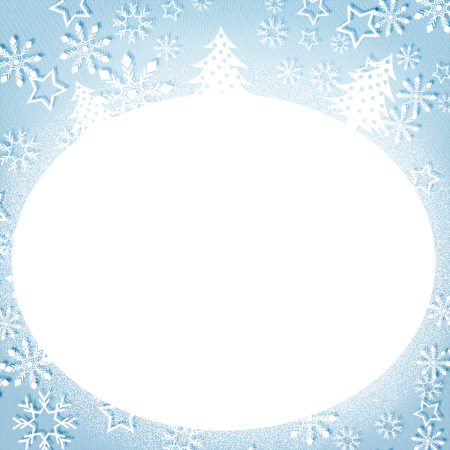 Рождественские открытки по электронной почте Новогодняя открытка с елками и снежинками