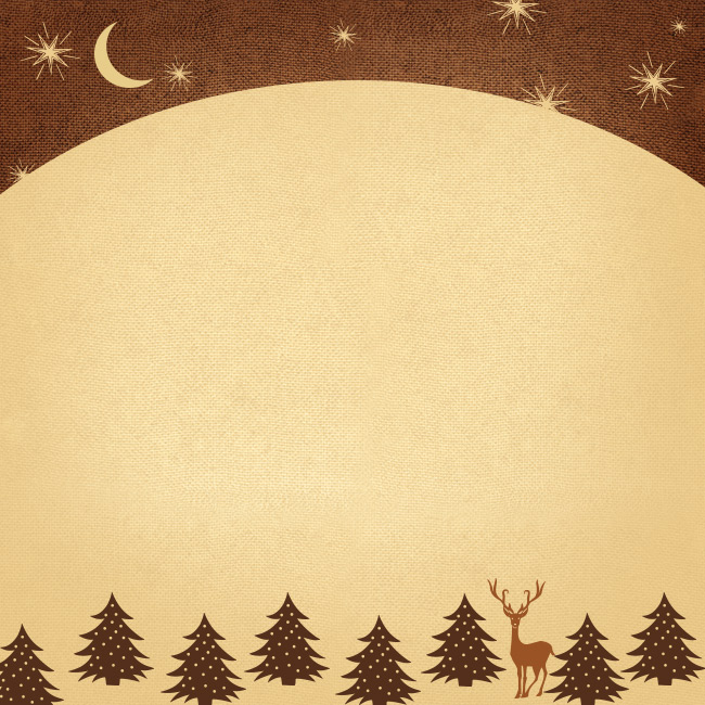 Новогодние открытки по электронной почте на Новый 2025 год змеи Рождественская открытка с луной и звездами