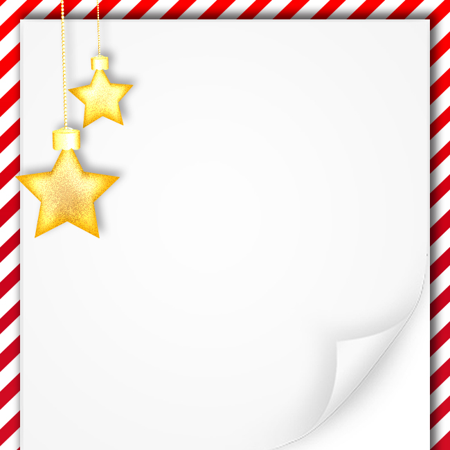 Рождественские открытки по электронной почте Новогодняя открытка с золотыми звездами